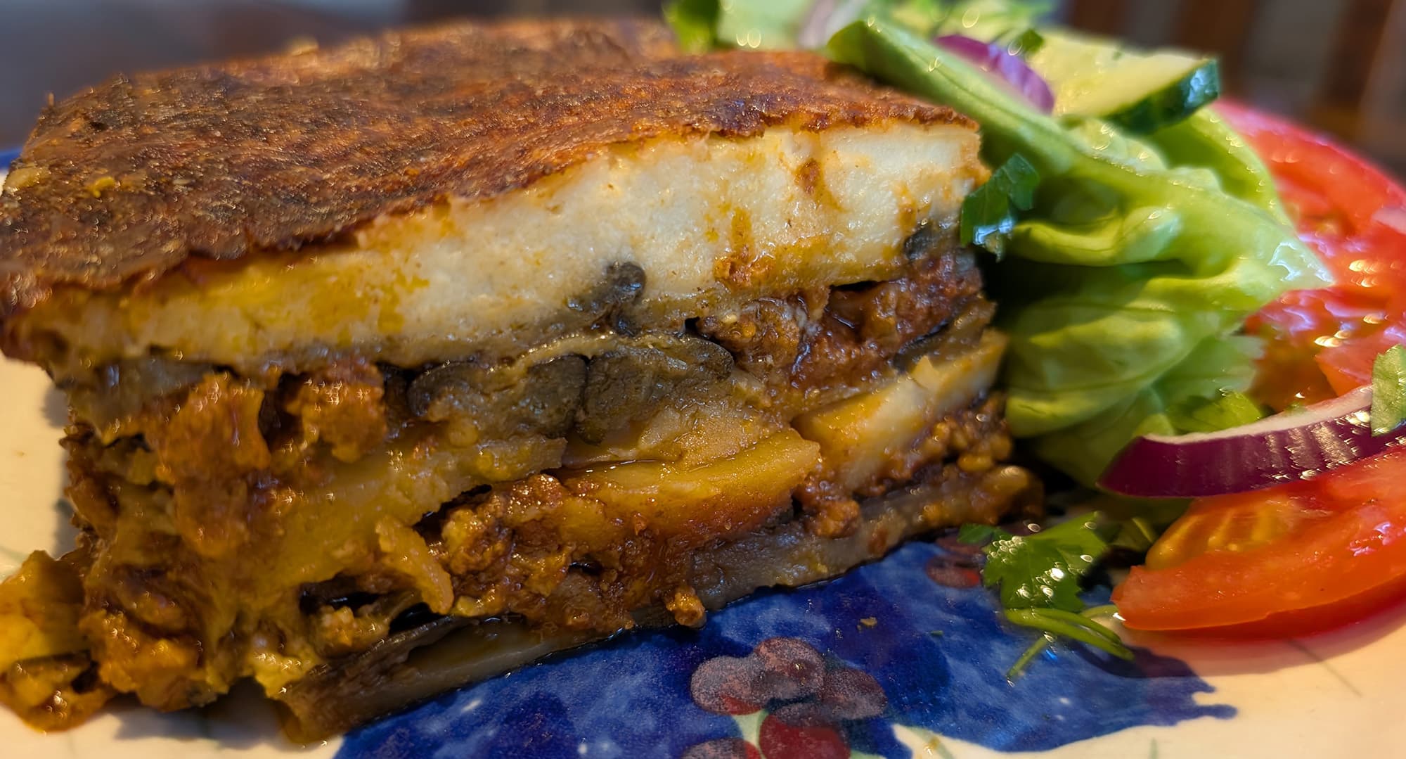 Mousakas — finished dish